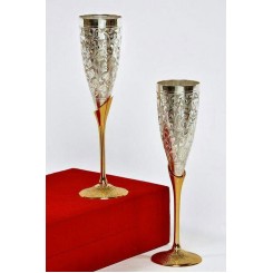 Brass Nickle Goblets